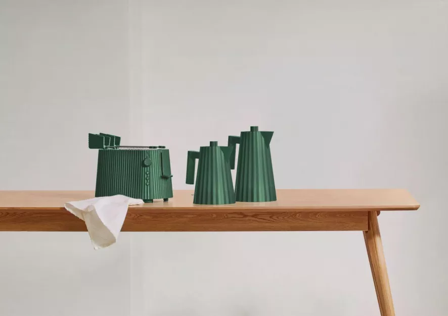 Alessi Plissé Waterkoker 1L Wit 4 Alessi Plissé Waterkoker 1L Wit - Afbeelding 4