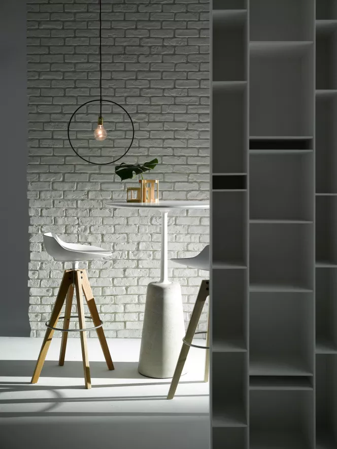 MDF Italia Rock Table Statafel Wit 110 5 MDF Italia Rock Table Statafel Wit 110 - Afbeelding 5