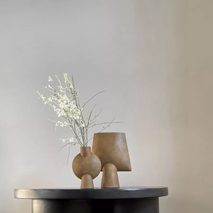 101 Copenhagen Sphere Square Mini Vaas Ocher 11 101 Copenhagen Sphere Square Mini Vaas Ocher - Afbeelding 11