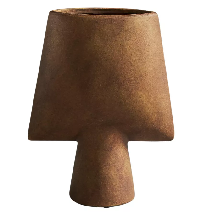 101 Copenhagen Sphere Square Mini Vaas Ocher 1 101 Copenhagen Sphere Square Mini Vaas Ocher