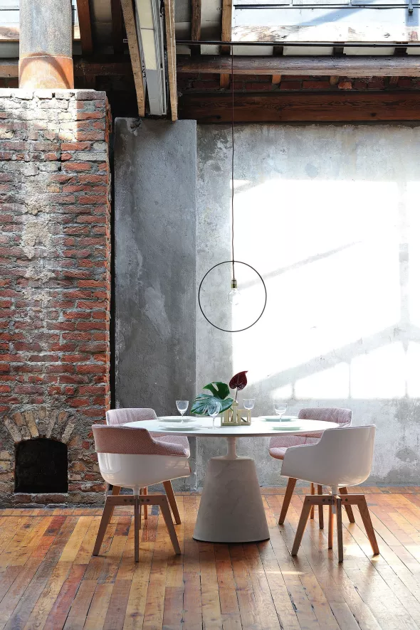 MDF Italia Rock Table Tafel Wit 120 9 MDF Italia Rock Table Tafel Wit 120 - Afbeelding 9