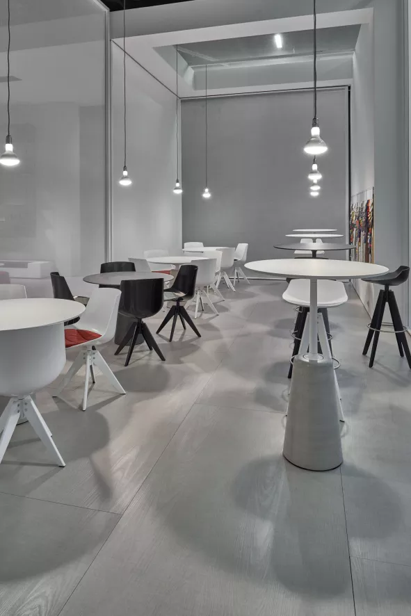 MDF Italia Rock Table Statafel Wit 110 12 MDF Italia Rock Table Statafel Wit 110 - Afbeelding 12