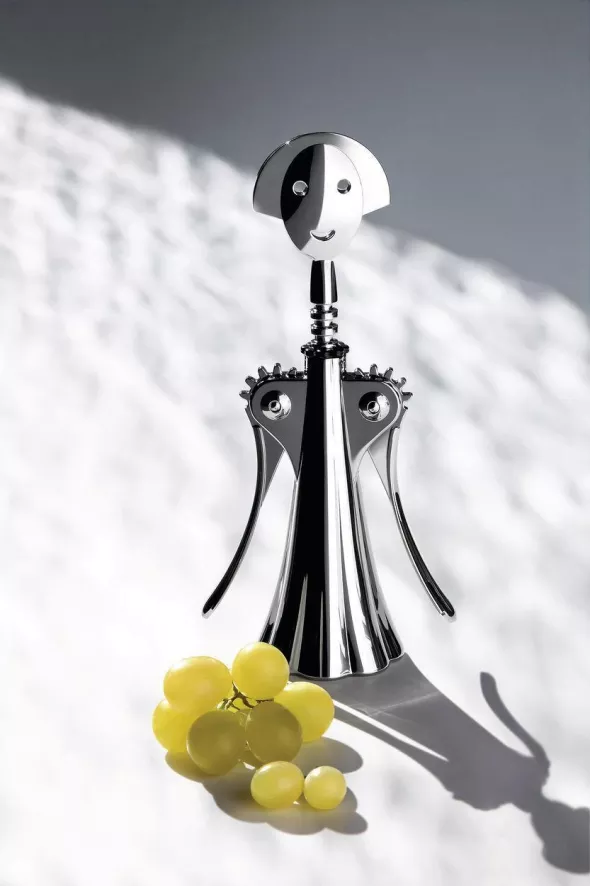 Alessi Anna Kurkentrekker Staal 9 Alessi Anna Kurkentrekker Staal - Afbeelding 9