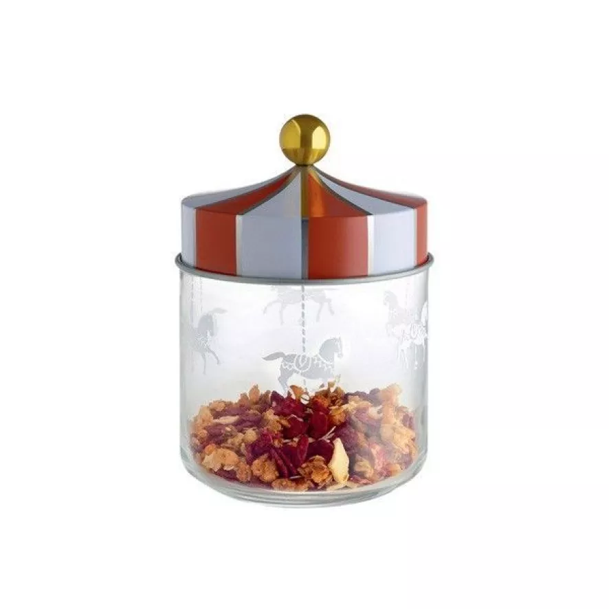 Alessi Circus Voorraadpot Medium 1 Alessi Circus Voorraadpot Medium