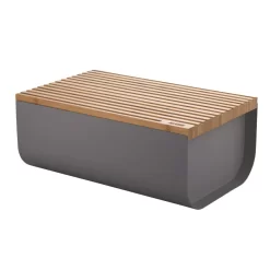 Alessi Mattina Broodtrommel Donker Grijs