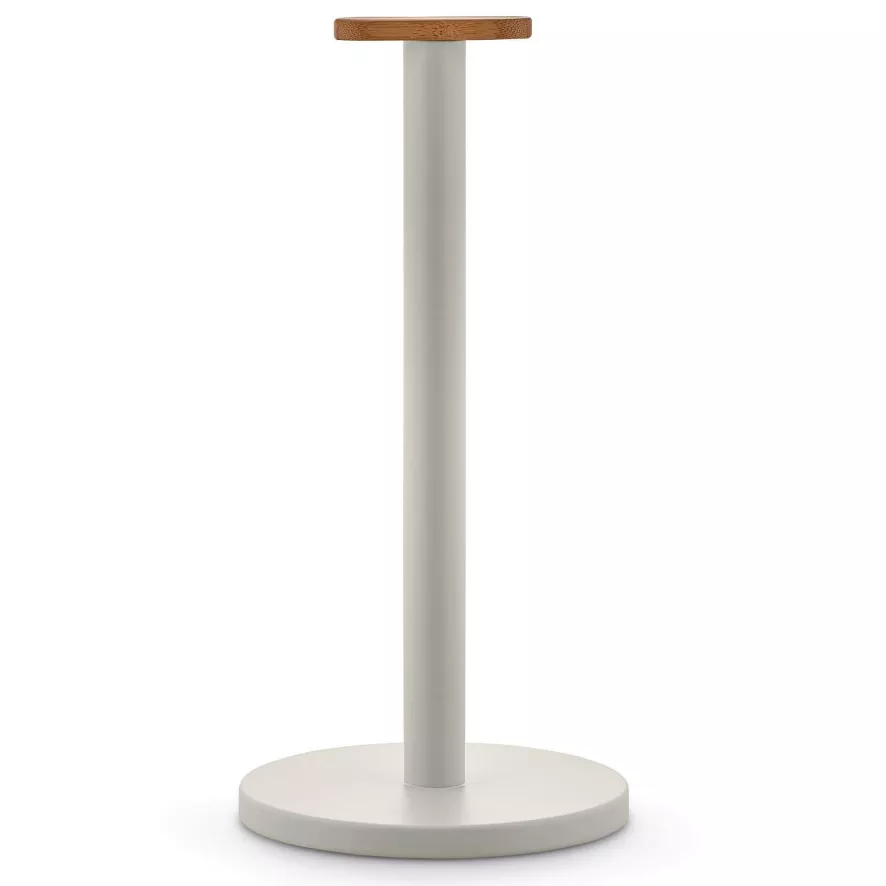 Alessi Mattina Keukenrolhouder Warm Grijs 1 Alessi Mattina Keukenrolhouder Warm Grijs