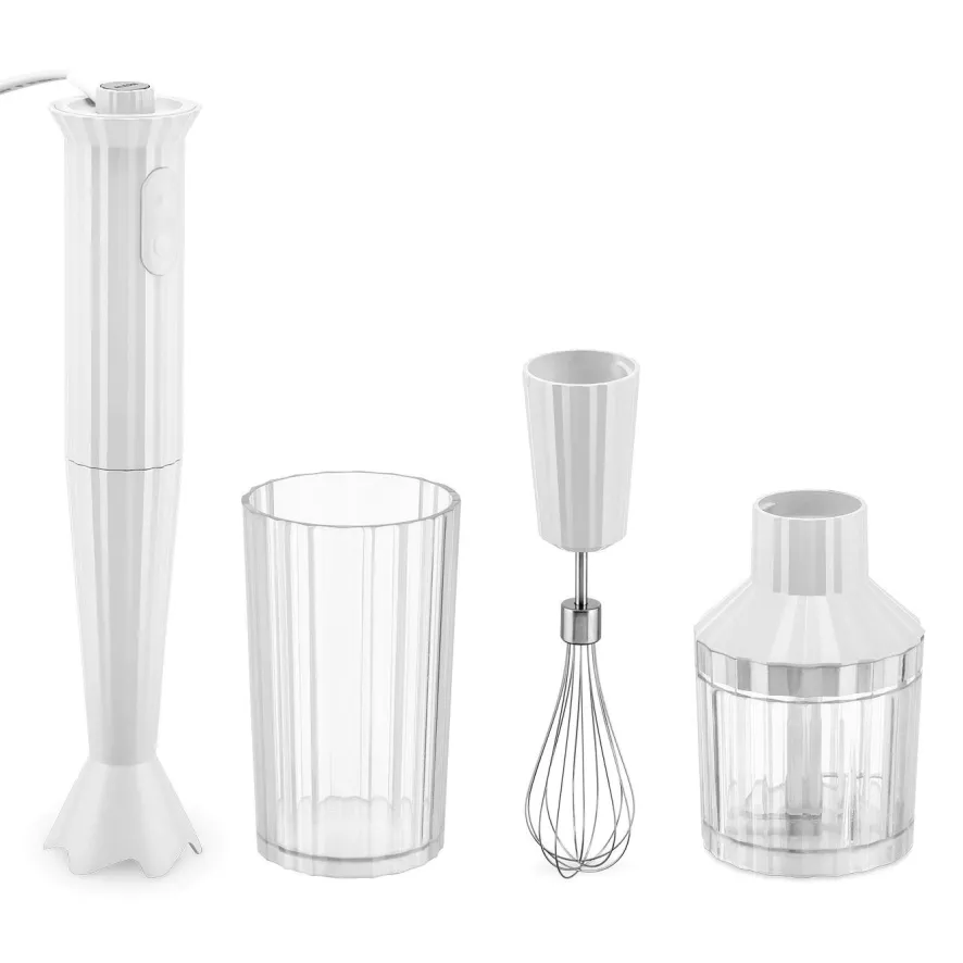 Alessi Plissé Handmixer Wit 1 Alessi Plissé Handmixer Wit