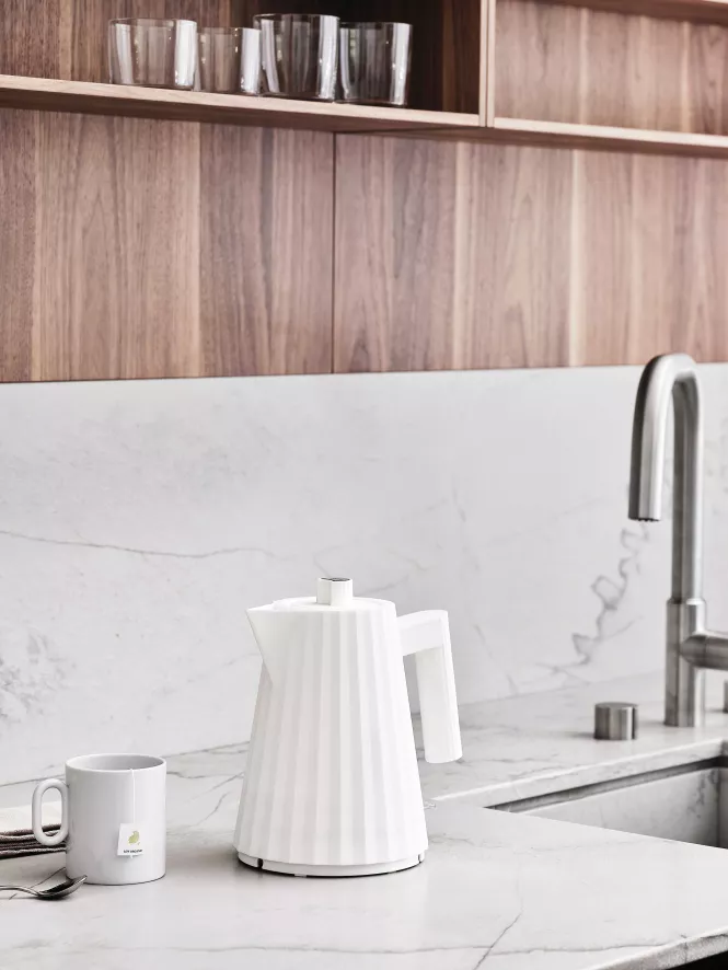 Alessi Plissé Waterkoker 1L Wit 8 Alessi Plissé Waterkoker 1L Wit - Afbeelding 8