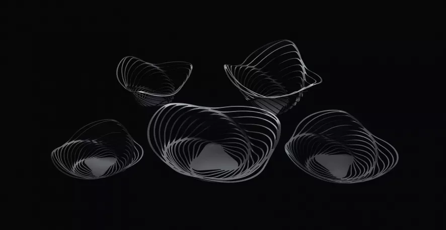 Alessi Trinity Schaal Ø43 Chroom 5 Alessi Trinity Schaal Ø43 Chroom - Afbeelding 5