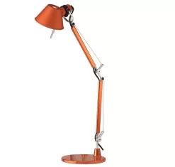Artemide Tolomeo Micro Bureaulamp Retrofit Oranje