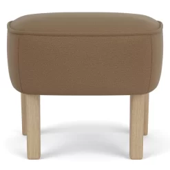 Audo Copenhagen Ingeborg Voetenbank Naturel Eiken Grand Mohair 1103