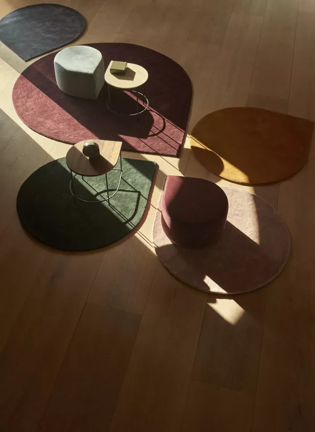 AYTM Stilla Vloerkleed 265x220 Bordeaux 4 AYTM Stilla Vloerkleed 265x220 Bordeaux - Afbeelding 4