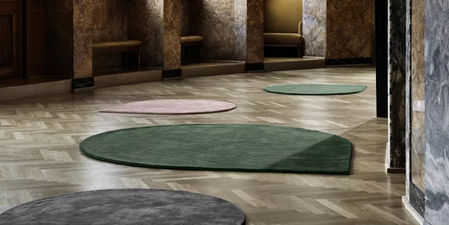 AYTM Stilla Vloerkleed 265x220 Bordeaux 8 AYTM Stilla Vloerkleed 265x220 Bordeaux - Afbeelding 8