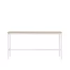 Muuto Base Low Statafel 190x50 Wit/eiken, Multiplex Rand