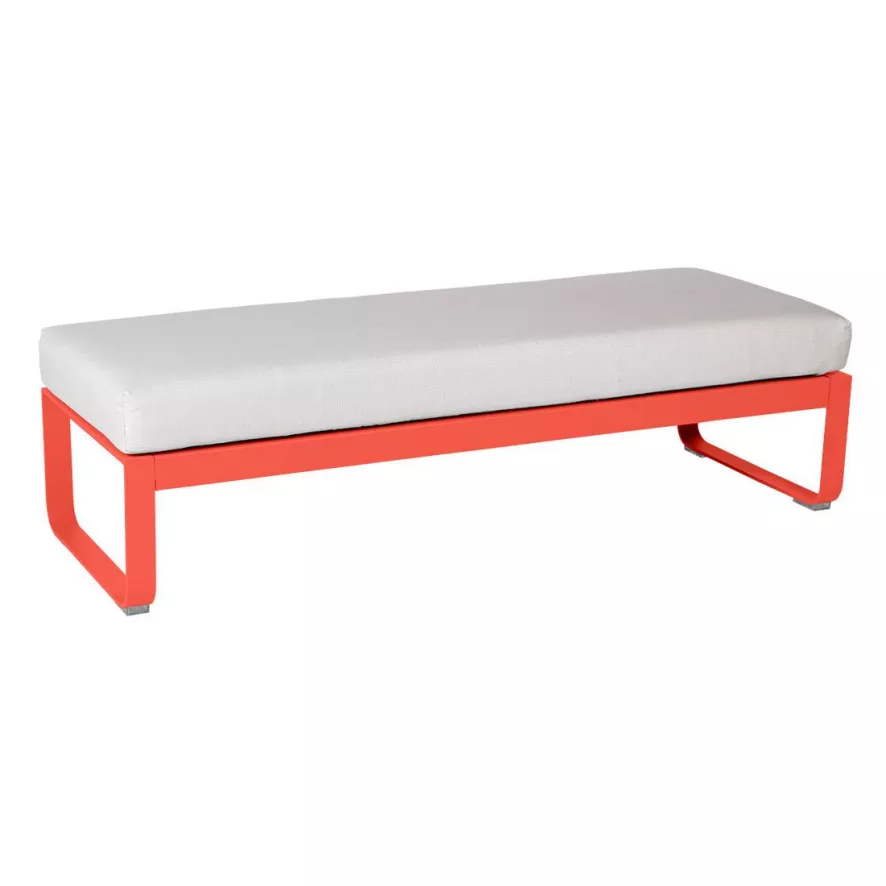 Fermob Bellevie Eetbank Kussen Wit 148 Cotton White 2 Fermob Bellevie Eetbank Kussen Wit 148 Cotton White - Afbeelding 2