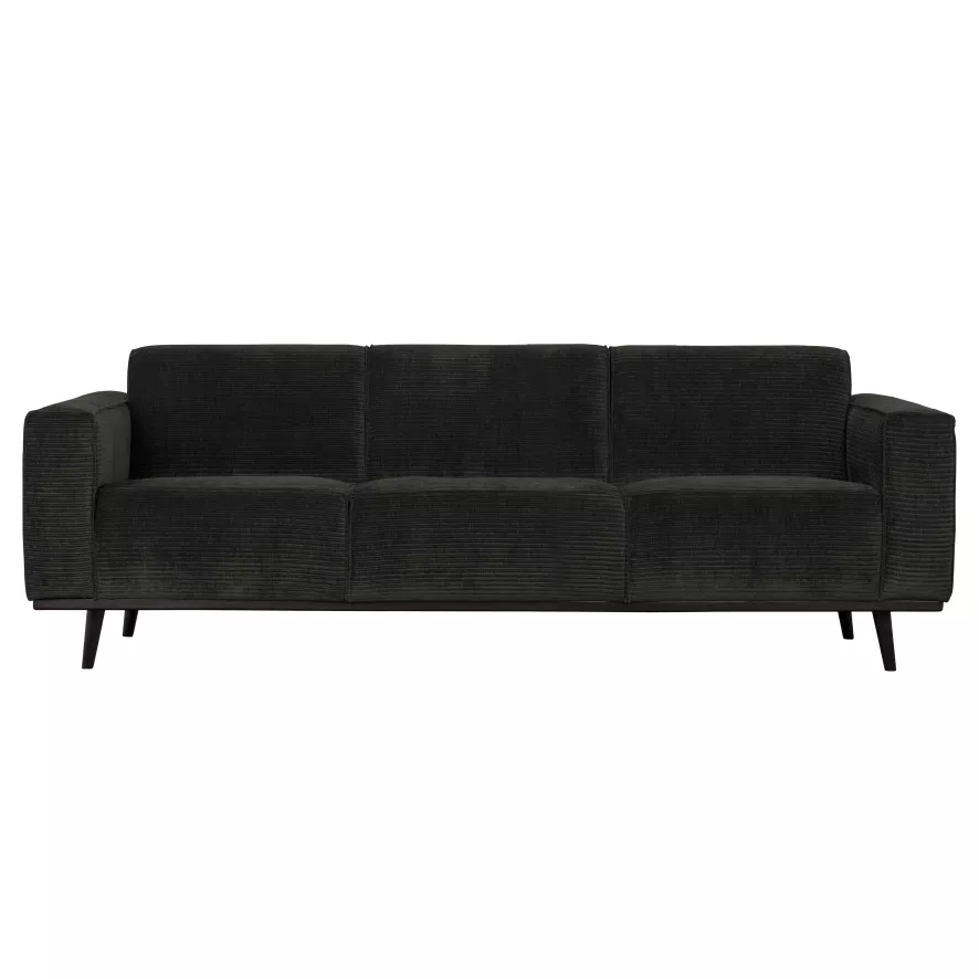 BePureHome Statement 3-zitsbank Rib Warm Groen 2 BePureHome Statement 3-zitsbank Rib Warm Groen - Afbeelding 2