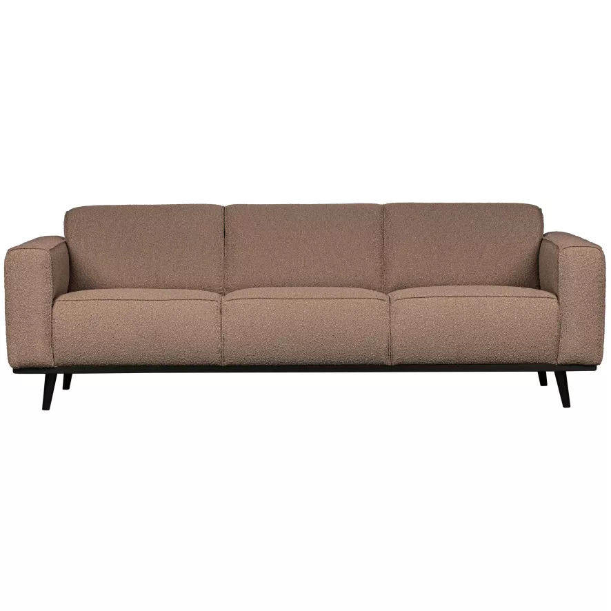 BePureHome Statement Bank 3-zits Boucle Nougat 1 BePureHome Statement Bank 3-zits Boucle Nougat