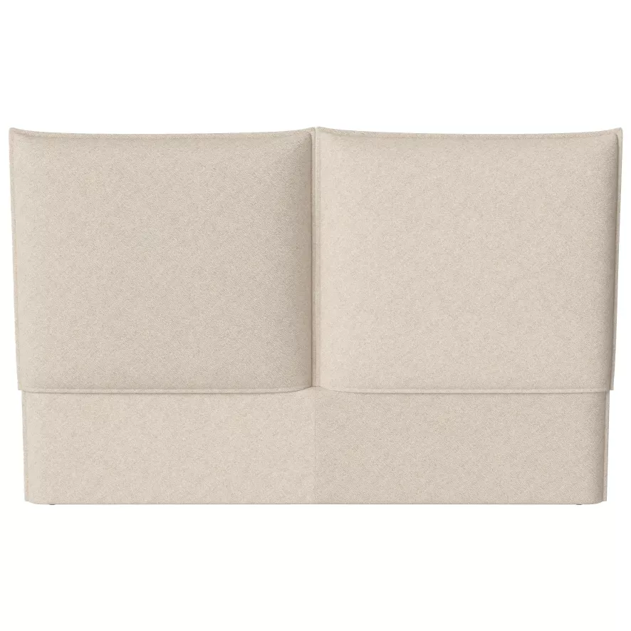 Bolia Feng Hoofdbord Bed Bouclé Beige 2 Bolia Feng Hoofdbord Bed Bouclé Beige - Afbeelding 2