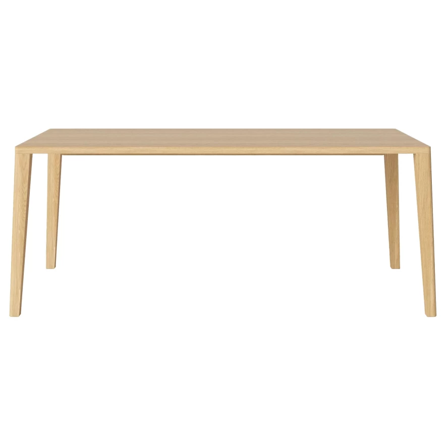 Bolia Graceful Eettafel 180x95 Wit 2 Bolia Graceful Eettafel 180x95 Wit - Afbeelding 2
