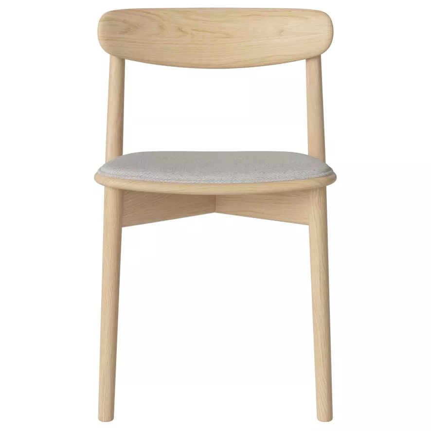 Bolia Merge Eetkamerstoel Met Zitkussen Wit Gepigmenteerd EikenSoil Grey 2 Bolia Merge Eetkamerstoel Met Zitkussen Wit Gepigmenteerd EikenSoil Grey - Afbeelding 2