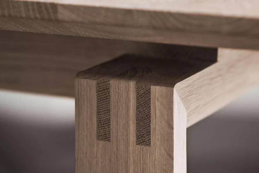 Bolia Nord Eetbank 90 Wit Gepigmenteerd Geolied Eiken 2 Bolia Nord Eetbank 90 Wit Gepigmenteerd Geolied Eiken - Afbeelding 2