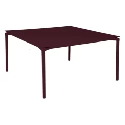 Fermob Calvi Tuintafel 140x140 Black Cherry