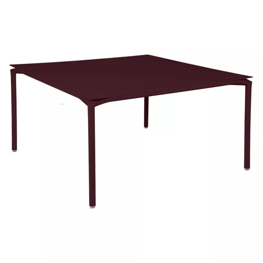 Fermob Calvi Tuintafel 140x140 Black Cherry 1 Fermob Calvi Tuintafel 140x140 Black Cherry