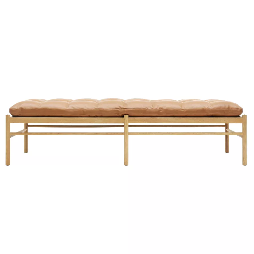 Carl Hansen & Son Daybed OW150 Sif 95 Leer 1 Carl Hansen & Son Daybed OW150 Sif 95 Leer