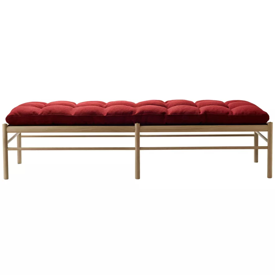 Carl Hansen & Son Daybed OW150 Sif 95 Leer 7 Carl Hansen & Son Daybed OW150 Sif 95 Leer - Afbeelding 7