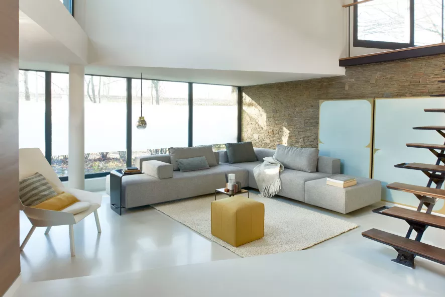 EYYE Tag Bijzettafel Laag Donker Eiken Dusk 7 EYYE Tag Bijzettafel Laag Donker Eiken Dusk - Afbeelding 7