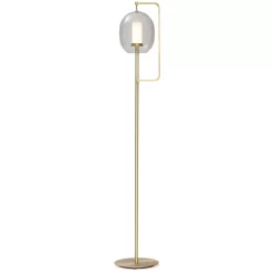 ClassiCon Lantern Medium Vloerlamp LED Brass
