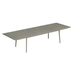 Emu Plus4 Uitschuifbare Tuintafel 110x220/330 Grijs Groen