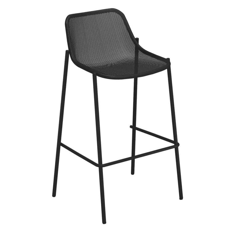 Emu Round Barkruk Wit 2 Emu Round Barkruk Wit - Afbeelding 2