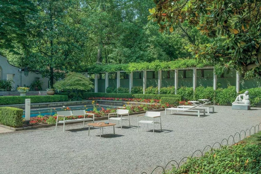 Emu Shine Teak Coffeetable 79x79 Wit 4 Emu Shine Teak Coffeetable 79x79 Wit - Afbeelding 4