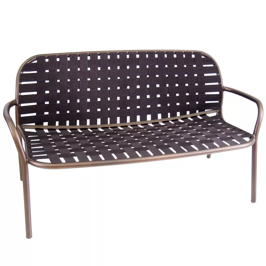 Emu Yard 2-zits Tuinbank Grijs/Groen 3 Emu Yard 2-zits Tuinbank Grijs/Groen - Afbeelding 3