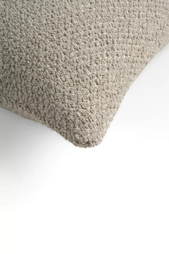 Ethnicraft Boucle Light Outdoor Kussen 50x50 Oat 12 Ethnicraft Boucle Light Outdoor Kussen 50x50 Oat - Afbeelding 12