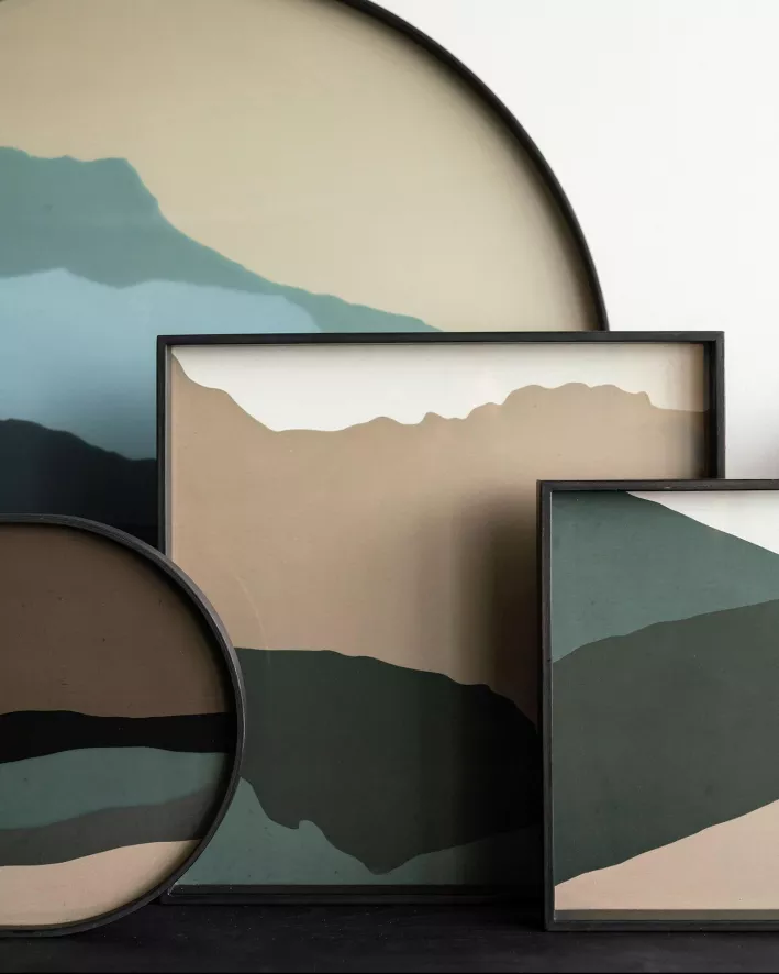 Ethnicraft Wabi Sabi Dienblad Graphite Ø92 7 Ethnicraft Wabi Sabi Dienblad Graphite Ø92 - Afbeelding 7