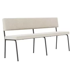 FÉST Monday Eetbank 160 Zwart Soil 01 Natural -Meubelwinkel x886x886 f st monday eetbank 2 zits zwart.jpg.pagespeed.ic .BPmasmYl1T