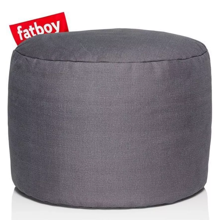 Fatboy Point Stonewashed Poef Grijs 1 Fatboy Point Stonewashed Poef Grijs