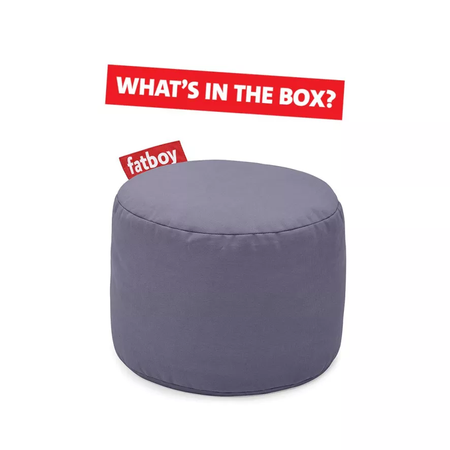 Fatboy Point Stonewashed Poef Grijs 9 Fatboy Point Stonewashed Poef Grijs - Afbeelding 9