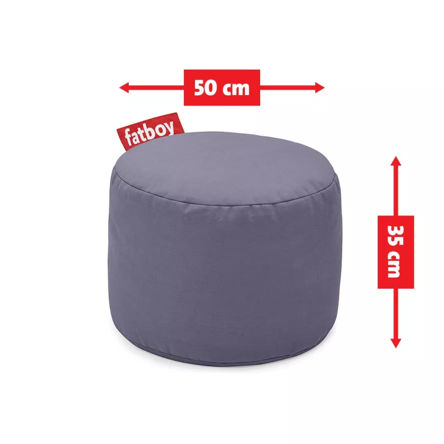 Fatboy Point Stonewashed Poef Grijs 10 Fatboy Point Stonewashed Poef Grijs - Afbeelding 10