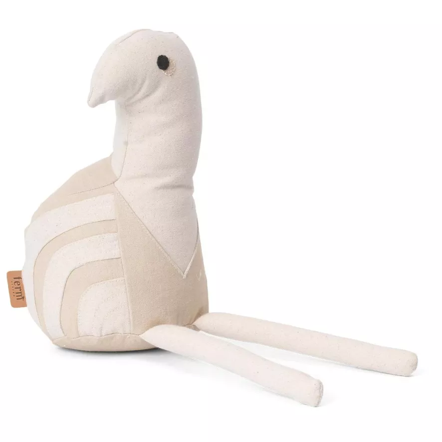 Ferm Living Birdy Teddy Knuffel Off-white 2 Ferm Living Birdy Teddy Knuffel Off-white - Afbeelding 2