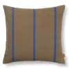 Ferm Living Grand Kussen 50x50 Olive/Bright Blue