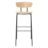 Ferm Living Herman Barkruk 76cm White Oiled Oak
