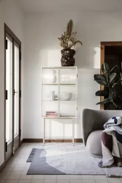 Ferm Living Haze Vitrinekast Reeded Glas Zwart -Meubelwinkel x886x886 ferm living kelim vloerkleed 160x2504.jpg.pagespeed.ic .C6AZgkvh k