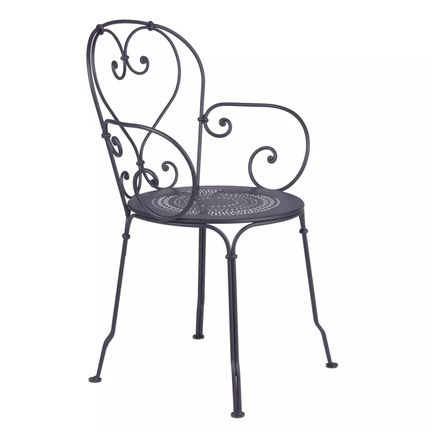 Fermob 1900 Tuinstoel Met Armleuning Rosemary 2 Fermob 1900 Tuinstoel Met Armleuning Rosemary - Afbeelding 2