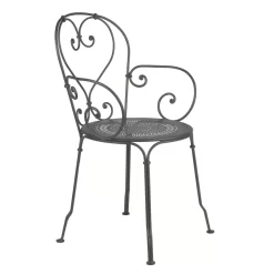 Fermob 1900 Tuinstoel Met Armleuning Rosemary