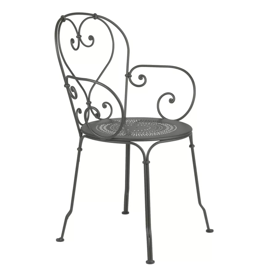 Fermob 1900 Tuinstoel Met Armleuning Rosemary 1 Fermob 1900 Tuinstoel Met Armleuning Rosemary