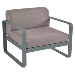 Fermob Bellevie Fauteuil Kussen Grey Taupe Storm Grey
