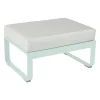 Fermob Bellevie Hocker Kussen Wit Ice Mint
